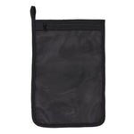 Arsenal 5718 Zippered Mesh Wash Bag, 8 x 10, Polyester, Black, 10/Pack, Ships in 1-3 Business Days