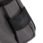 Arsenal 5568 Belt Loop Tool Pouch w/Device Holster, 4 Compartments, 5 x 2 x 8.5, Polyester, Gray, Ships in 1-3 Business Days