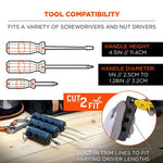 Squids 3745 Tool Grip and Tether Attachment Point, 1 lb Max Working Capacity, 5.5" Long, Black, 2/Pack, Ships in 1-3 Bus Days