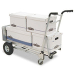 3-in-1 Convertible Hand Truck, 800 lb to 1,000 lb Capacity, 21.06 x 21.85 x 48.03, Aluminum