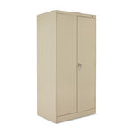 72" High Standard Cabinet (Unassembled), 36w x 24d x 72h, Putty