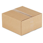 Fixed-Depth Corrugated Shipping Boxes, Regular Slotted Container (RSC), 12" x 12" x 6", Brown Kraft, 25/Bundle