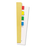 Page Flags, Assorted Colors, 35 Flags/Dispenser, 4 Dispensers/Pack