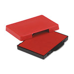 T5460 Professional Replacement Ink Pad for Trodat Custom Self-Inking Stamps, 1.38" x 2.38", Red