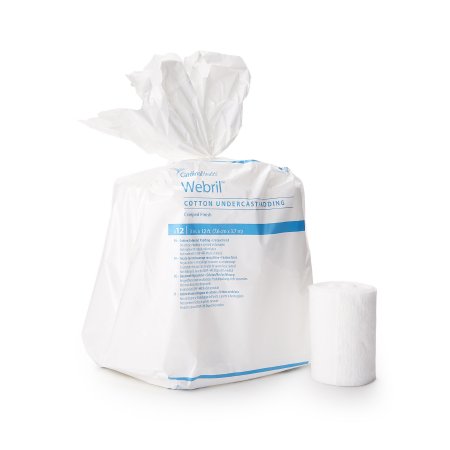 Cast Padding Undercast Webril™ 6 Inch X 4 Yard Cotton NonSterile