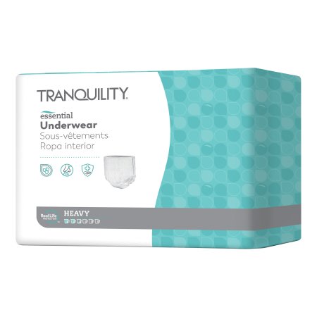 Unisex Youth Absorbent Underwear Tranquility® Essential Pull On with Tear Away Seams Disposable Heavy Absorbency