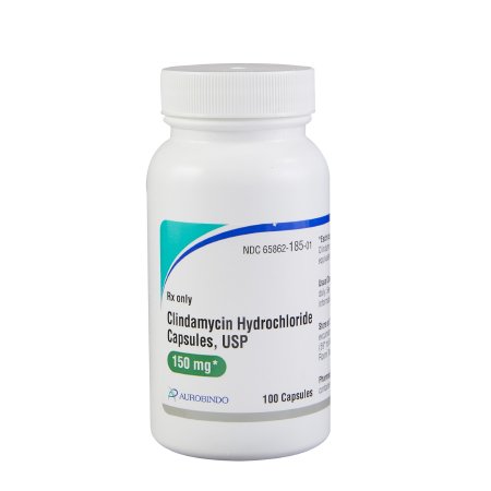 Clindamycin HCl 150 mg Capsule Bottle 100 Capsules