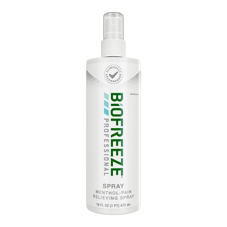 Topical Pain Relief Biofreeze® Professional 10.5% Strength Menthol Spray 16 oz.