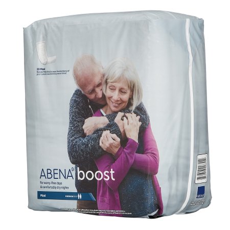 Booster Pad Abena™ Boost 6-1/4 X 24 Inch Moderate Absorbency Fluff / Polymer Core One Size Fits Most