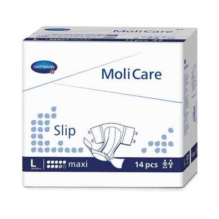 Unisex Adult Incontinence Brief MoliCare® Slip Maxi Large Disposable Heavy Absorbency