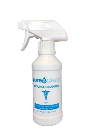 Wound Cleanser Pure&Clean® 8 oz. Spray Bottle NonSterile Antimicrobial