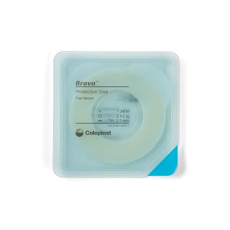 Skin Barrier Ring Brava® Thin Moldable, Standard Wear Adhesive without Tape Without Flange Universal System Polymer 1-3/8 Inch and Up Opening 1-3/8 W Inch X 2.5 H mm