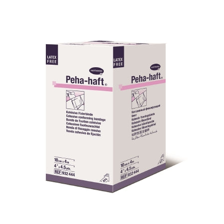 Absorbent Cohesive Bandage Peha-haft® 4 Inch X 4-1/2 Yard Self-Adherent Closure White NonSterile Standard Compression