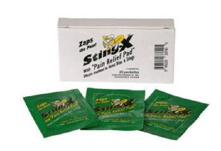 Sting and Bite Relief Sting X® Towelette Individual Packet