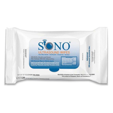 Sono® Surface Disinfectant Cleaner Premoistened Manual Pull Wipe 50 Count Soft Pack Scented NonSterile