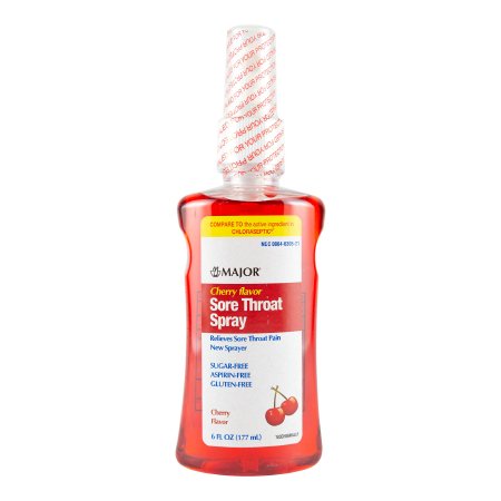 Sore Throat Relief Major® 1.4% Strength Oral Spray 6 oz.