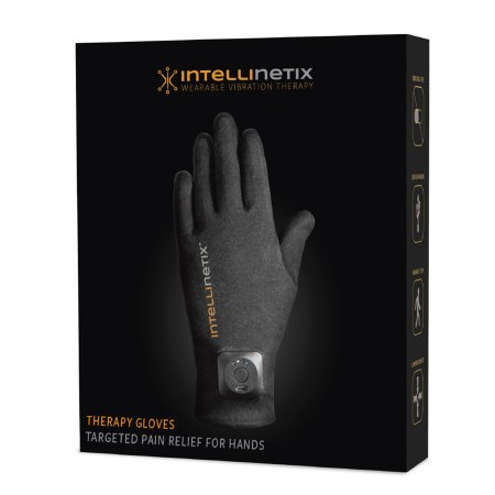 Vibration Therapy Glove Intellinetix® Left and Right Hand Large