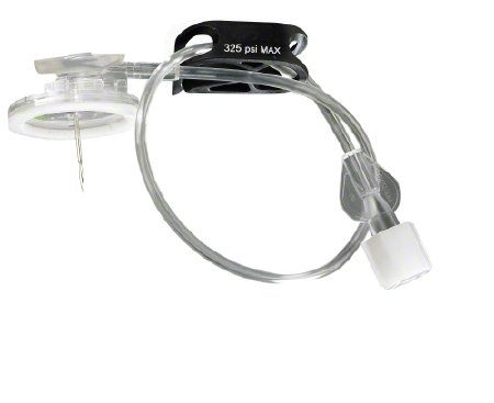 Huber Needle Infusion Set Surecan™ Safety II 20 Gauge 0.6 Inch 7-1/2 Inch Tubing Without Port