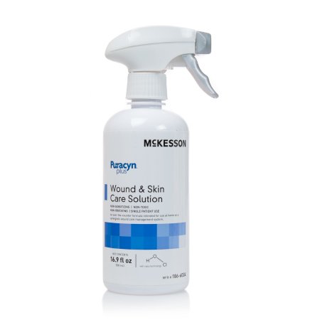 Wound Cleanser McKesson Puracyn® Plus 16.9 oz. Spray Bottle NonSterile Antimicrobial