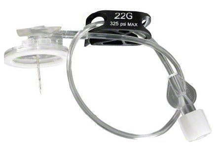 Huber Needle Infusion Set Surecan™ Safety II 22 Gauge 3/5 Inch 7-1/2 Inch Tubing Without Port