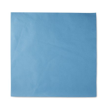 McKesson Sterilization Wrap Blue 20 X 20 Inch Single Layer Cellulose Steam / EO Gas