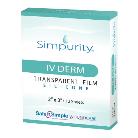 I.V. Dressing Simpurity™ IV Derm Foam / Silicone 2 X 3 Inch Sterile