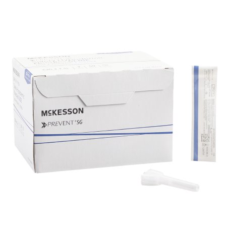 Safety Hypodermic Needle McKesson Prevent SG 1 Inch Length 23 Gauge Regular Wall Sliding Safety Needle