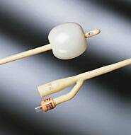 Foley Catheter Bardex® I.C. 2-Way Standard Tip 30 cc Balloon 20 Fr. Silver Alloy Coated Latex