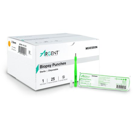 Biopsy Punch McKesson Argent™ Dermal 2.5 mm