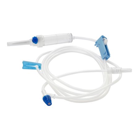 Primary IV Administration Set MedStream Gravity 1 Port 20 Drops / mL Drip Rate Without Filter 75 Inch Tubing Solution