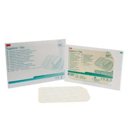 Transparent Film Dressing 3M™ Tegaderm™ 6 X 8 Inch Frame Style Delivery Rectangle Sterile