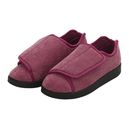 Slippers Silverts® Size 6 / 2X-Wide Dusty Rose Easy Closure