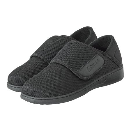 Shoe Silverts® Comfort Steps Size 9 Male Adult Black