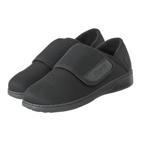 Shoe Silverts® Comfort Steps Size 10 Male Adult Black