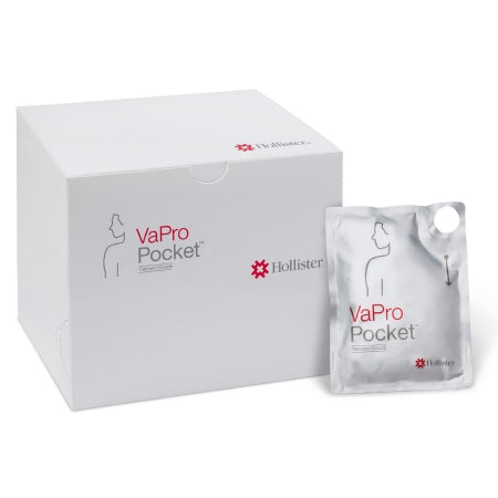 Intermittent Catheter Tray VaPro Plus Pocket™ Tiemann / Coudé Tip 16 Fr. PVC