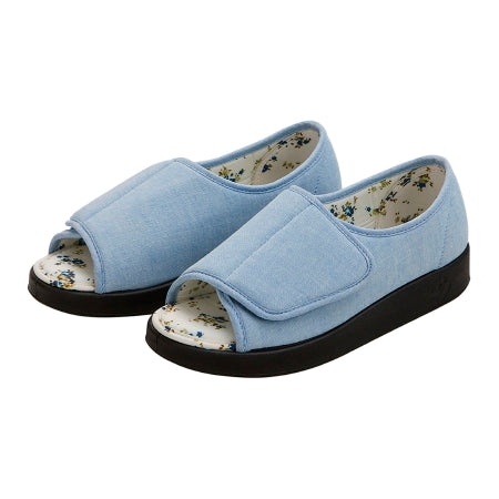 Shoe Silverts® Size 9 Female Adult Denim