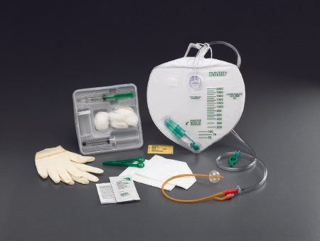 Indwelling Catheter Tray Lubricath® Foley 16 Fr. 5 cc Balloon Latex