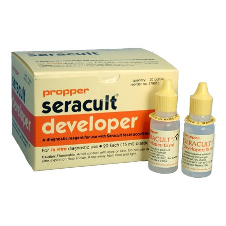 Cancer Screening Test Kit Seracult® Fecal Occult Blood Test (FOBT) 100 Tests CLIA Waived