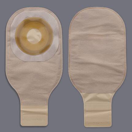 Colostomy Pouch Premier™ Flextend™ One-Piece System 12 Inch Length Drainable Flat, Pre-Cut