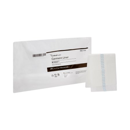 Incontinence Liner Wings™ 7 X 17 Inch Moderate Absorbency Polymer Core One Size Fits Most