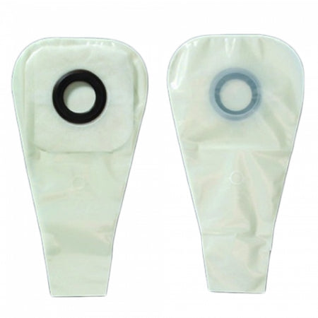 Ostomy Pouch Karaya 5 One-Piece System 12 Inch Length 5/8 Inch Stoma Drainable Convex, Pre-Cut