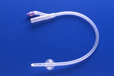 Foley Catheter Rusch® 2-Way Standard Tip 30 cc Balloon 24 Fr. Silicone