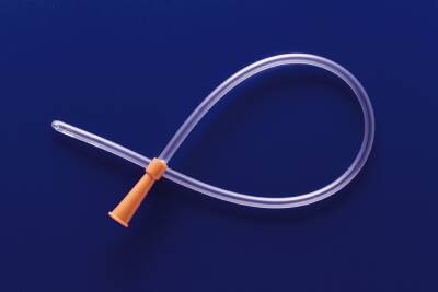 Urethral Catheter Rüsch® Robinson / Nelaton Tip Uncoated PVC 14 Fr. 16 Inch