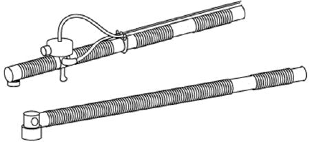 AirLife® Ventilator Circuit Corrugated Tube 60 Inch Tube Single Limb Adult Without Breathing Bag Single Patient Use