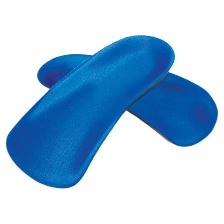 FREEDOM® Accommodator™ Plantar Fasciitis Insole 3/4 Length Size 4 Foam / Nylon / Plastic Blue Male 9 to 10-1/2 / Female 10