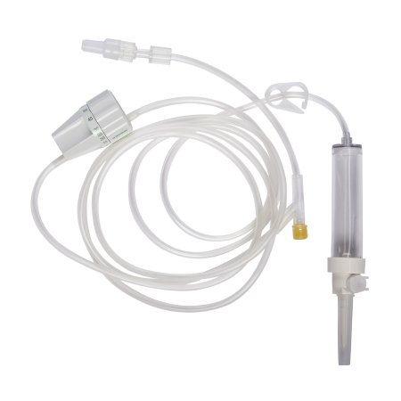 Primary IV Administration Set Rate Flow® Gravity 1 Port 20 Drops / mL Drip Rate 15 Micron Filter 84 Inch Tubing Solution