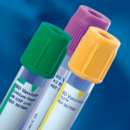 BD Vacutainer® Venous Blood Collection Tube Lithium Heparin Additive 4 mL BD Hemogard™ Closure Plastic Tube