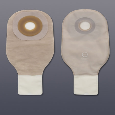 Colostomy Pouch Premier™ Flextend™ One-Piece System 12 Inch Length 1 Inch Stoma Drainable Flat, Pre-Cut