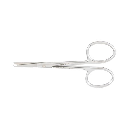Stitch Scissors Miltex® Spencer 3-1/2 Inch Length OR Grade German Stainless Steel NonSterile Finger Ring Handle Straight Blade Blunt Tip / Blunt Tip