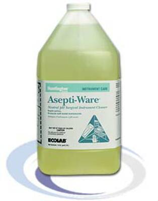 Enzymatic Instrument Detergent Asepti-Ware™ Liquid 1 gal. Jug Floral Scent